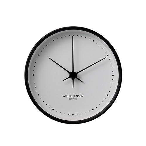 HK Wall Clock ブラック Φ225mm