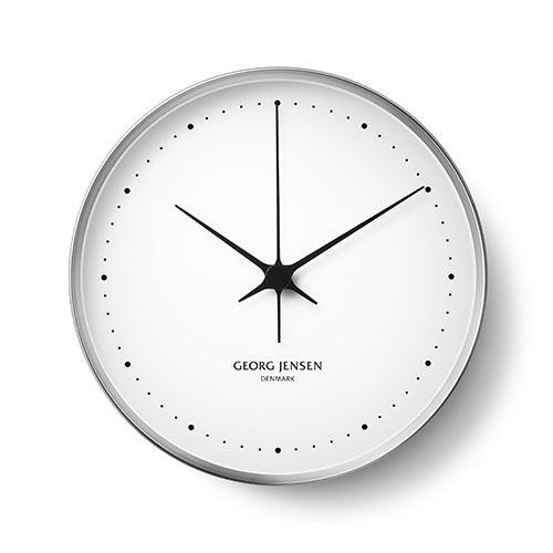 HK Wall Clock シルバー Φ300mm