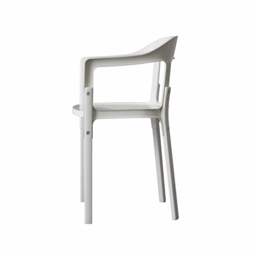 STEELWOOD CHAIR ホワイト SH450mm