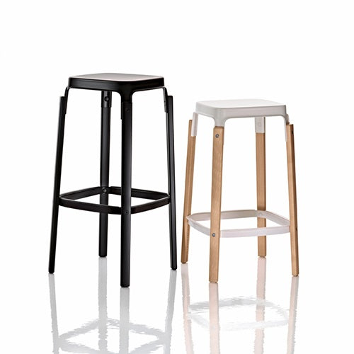 STEELWOOD STOOL ホワイト SH780mm