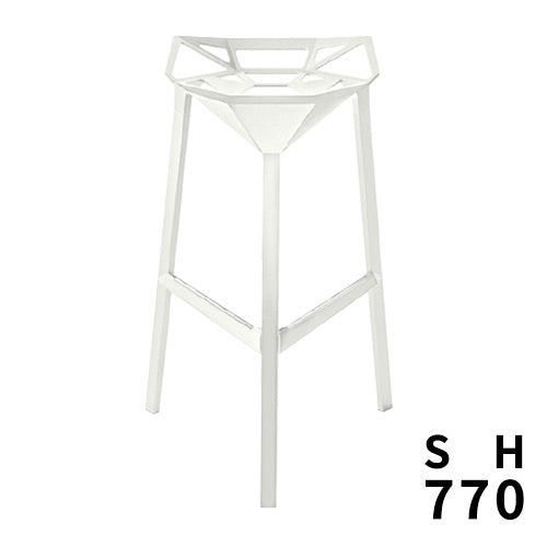 STOOL_ONE ホワイト SH770mm