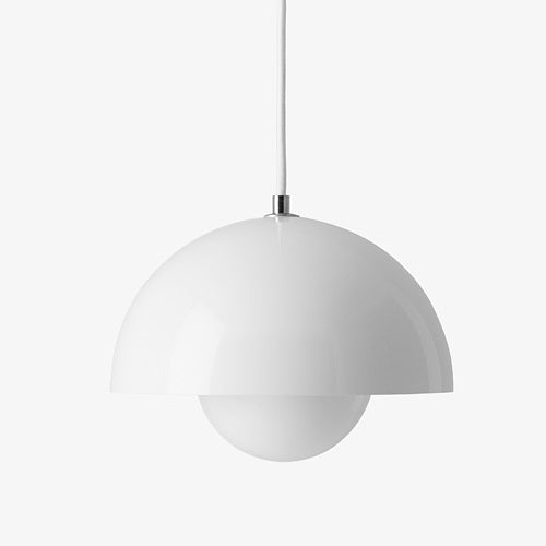 【廃番】＆tradition（アンド・トラディッション）「 FLOWERPOT PENDANTVP1」ホワイト（ランプ別売）[983AT/FLOWERPOT/VP1/P/WH]