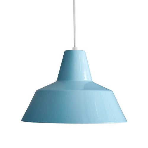 【廃番】MADE BY HAND（メイド・バイ・ハンド）ペンダント照明 THE WORKSHOP LAMP ワークショップランプ L ペトロリウムブルー(ランプ別売)