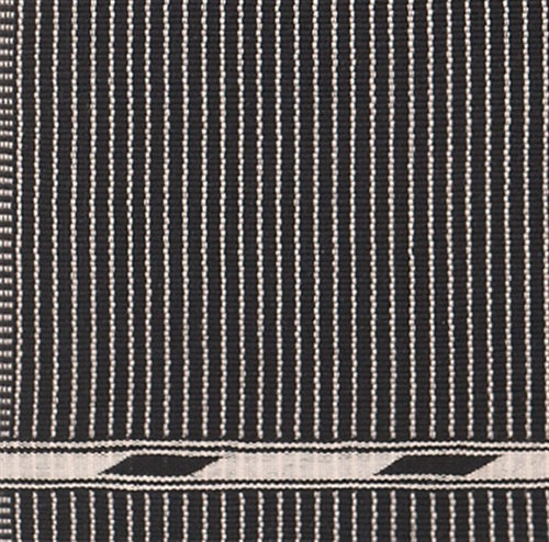 VIBEKE KLINT RUG VK-3   1.4×2.0m ブラック × ホワイト ブラック/ホワイト 約W1400mm