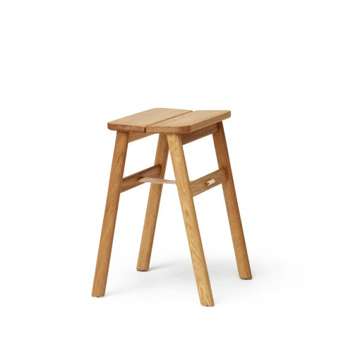 Angle Foldable Stool オーク H475mm