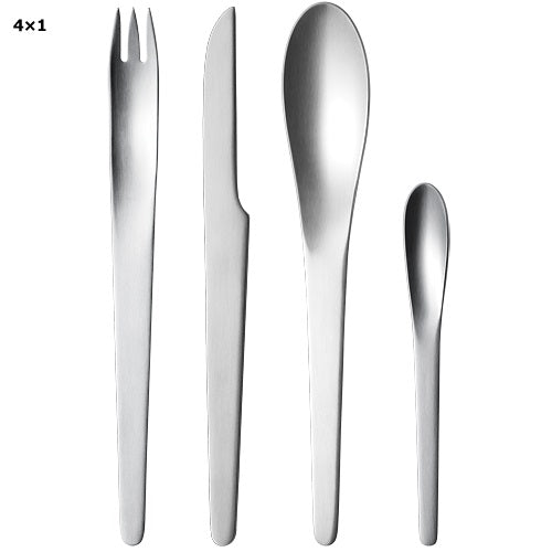 【廃番】ジョージ ジェンセン「 ARNE JACOBSEN CUTLERY SET（アルネ・ヤコブセン カトラリー）」4ピースセット[9963355504]