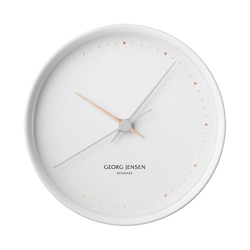 【廃番】Georg Jensen （ ジョージ ジェンセン ）「 KOPPEL WALL CLOCK（コッペル・ウォールクロック） φ220 」ホワイト