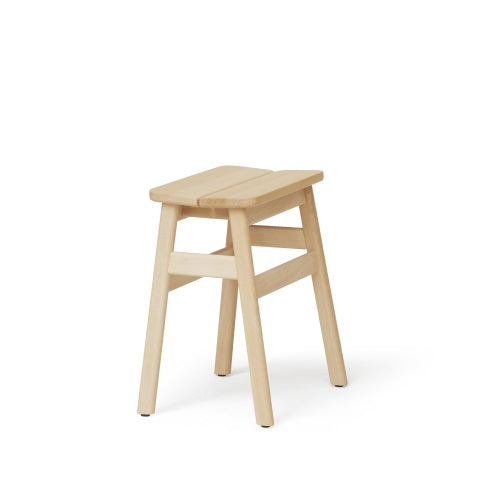 Angle Standard Stool ビーチ H460mm