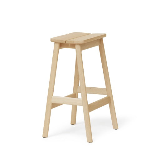 Angle Standard Bar Stool ビーチ H650mm