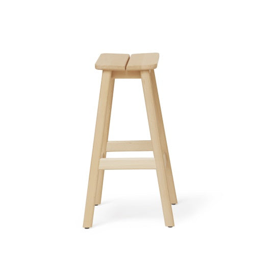 Angle Standard Bar Stool ビーチ H650mm