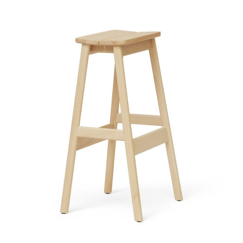 Angle Standard Bar Stool ビーチ H750mm