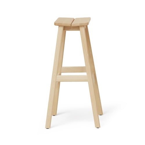 Angle Standard Bar Stool ビーチ H750mm