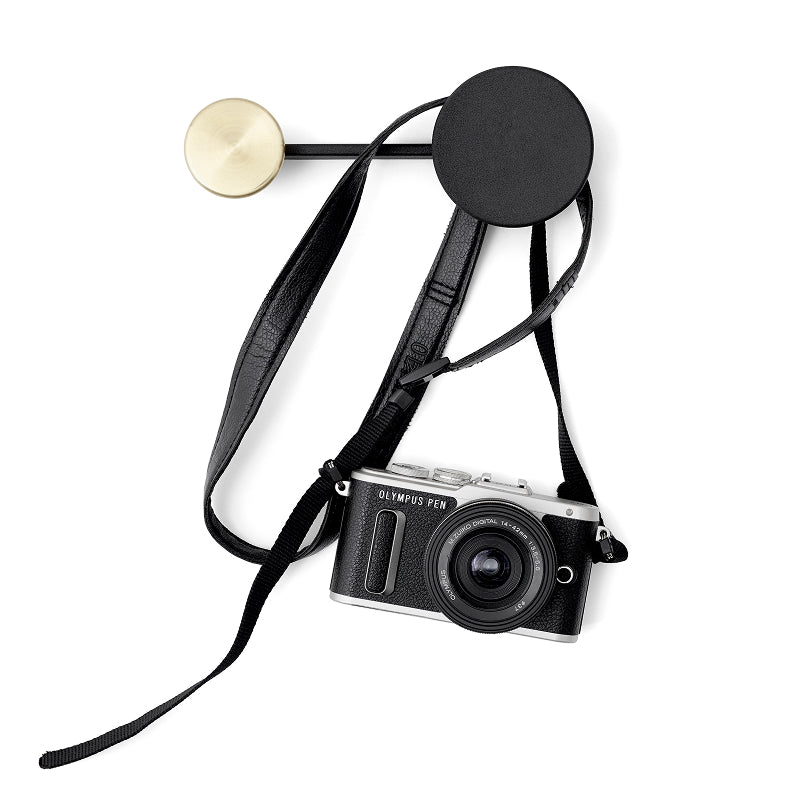 【一時中止/入荷未定】Afteroom Coat Hanger Small ブラック / ブラス W185mm