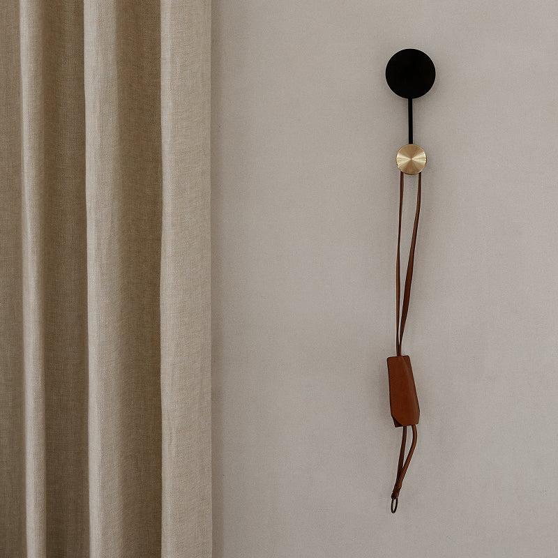 【一時中止/入荷未定】Afteroom Coat Hanger Small ブラック / ブラス W185mm