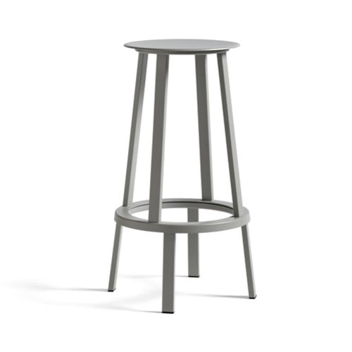 REVOLVER  BAR STOOL HIGH スカイグレー H760mm