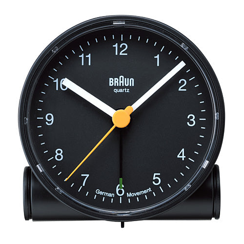 【廃番】BRAUN（ブラウン）置時計 ALARM CLOCK（アラームクロック）BNC001 ブラック [996BNC001BKBK]