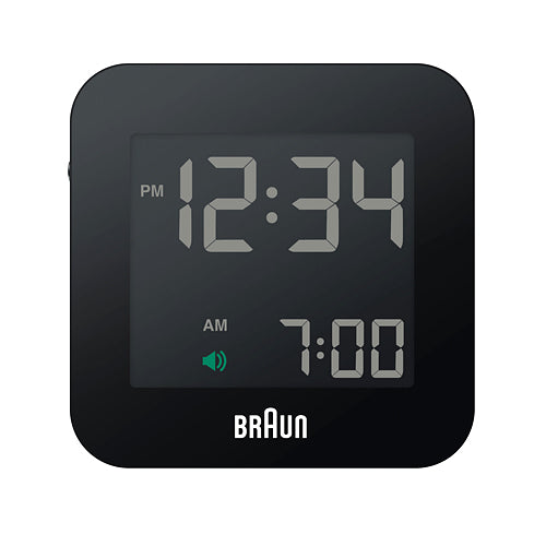 【廃番】BRAUN（ブラウン）置時計 Table Clock（テーブル・クロック）BNC008 ブラック [996BNC008BKRC]