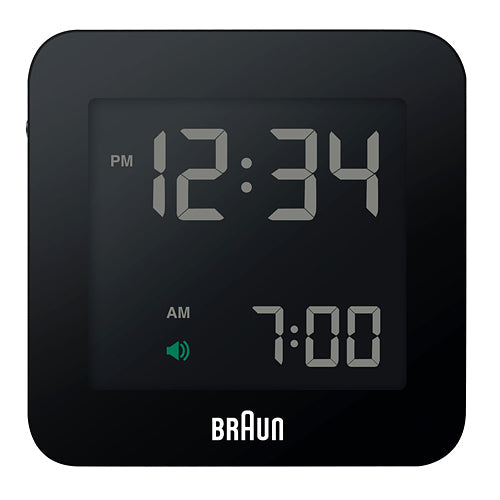 【廃番】BRAUN（ブラウン）置時計 Table Clock（テーブル・クロック）BNC009 ブラック [996BNC009BKRC]