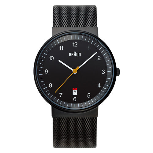 【廃番】BRAUN（ブラウン）腕時計 Watch BNH0032 メッシュバンド / ブラック [996BNH0032BKBKMHG]