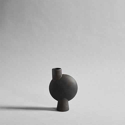 Sphere Vase Bubl コーヒー H260mm