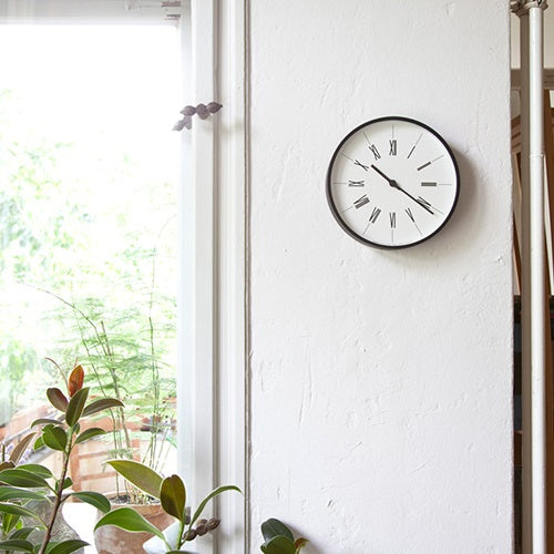 時計台の時計 Line ブラック Φ305mm - YAMAGIWA OnlineStore