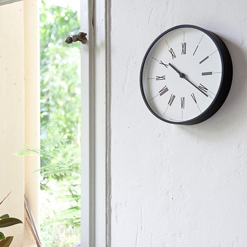 時計台の時計 Line ブラック Φ305mm - YAMAGIWA OnlineStore