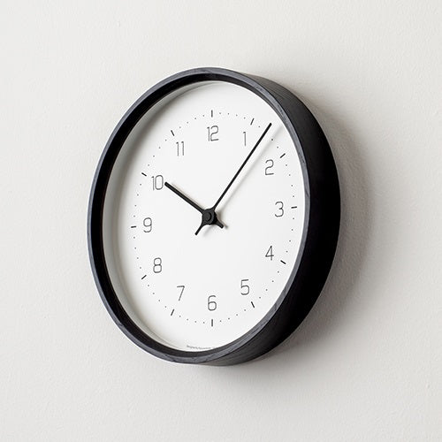 NEUT wall clock ブラック Φ288mm