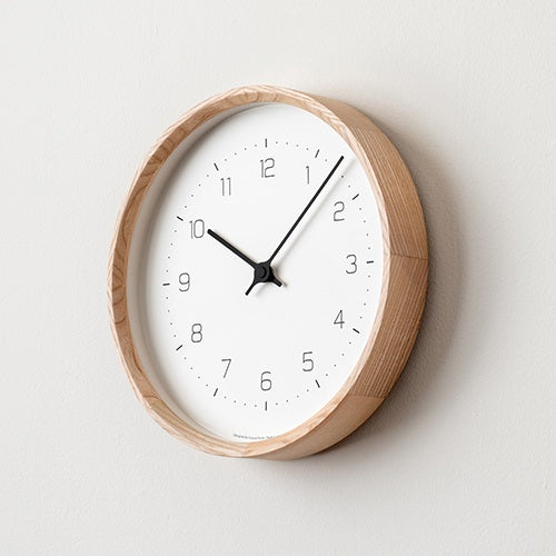 NEUT wall clock ナチュラル Φ288mm