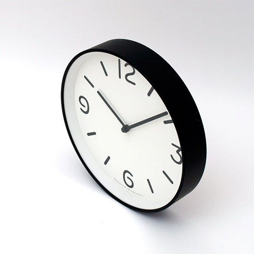 MONO Clock A ホワイト Φ256mm