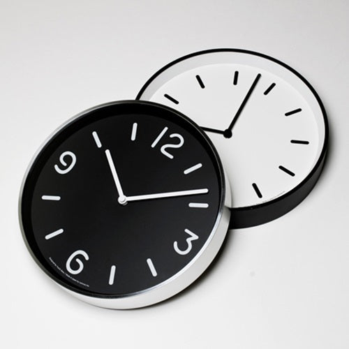 MONO Clock A ホワイト Φ256mm