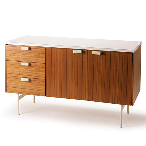 F061 Sideboard チーク/ホワイト H725mm