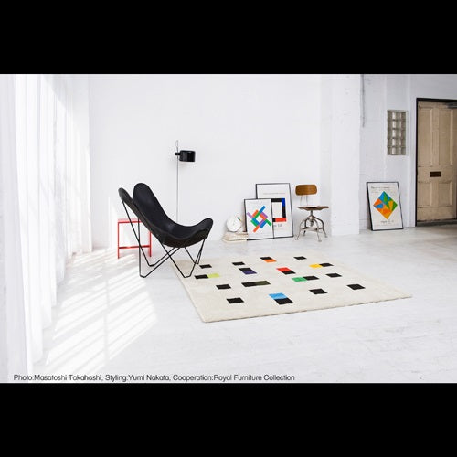 Max Bill Rug colorful accents マルチカラー W1600mm – YAMAGIWA OnlineStore