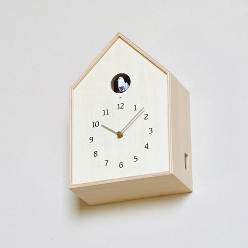 Birdhouse Clock  ナチュラル W181mm