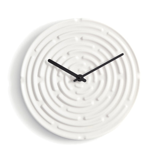 Minos wall clock メレンゲホワイト / ホライズンブルー Φ420mm