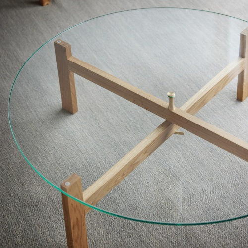 Round Coffee Table オーク Φ880mm