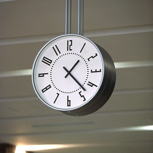 eki clock ホワイト Φ256mm