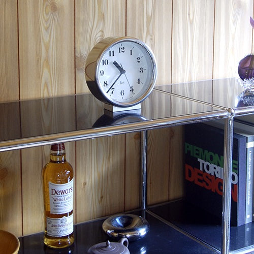 RIKI ALUMINUM CLOCK アルミニウム W160mm - YAMAGIWA OnlineStore