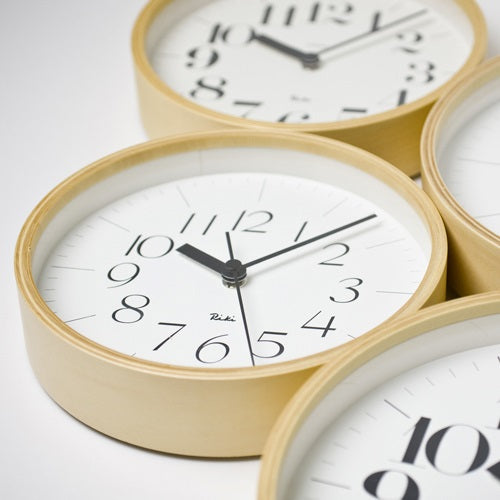 【新品】RIKI CLOCK RC RIKI CLOCK RC 太字 プライウッド Φ305mm - YAMAGIWA OnlineStore