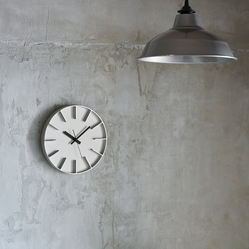 Edge Clock アルミニウム Φ290mm