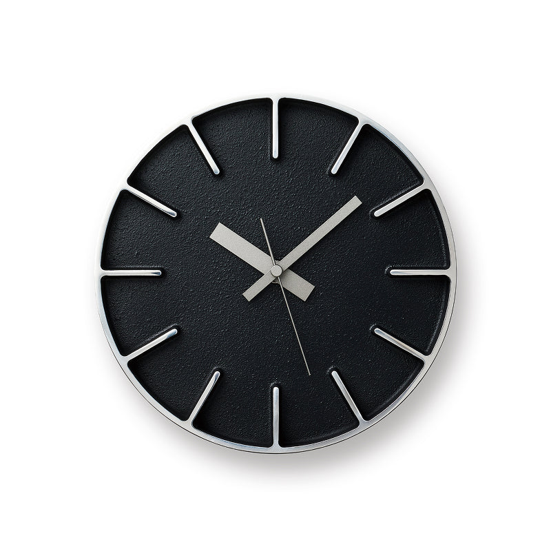Edge Clock ブラック Φ290mm