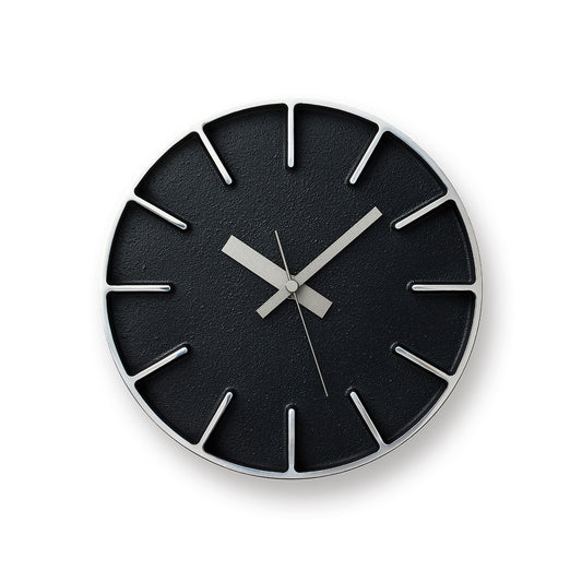 Edge Clock ブラック Φ290mm