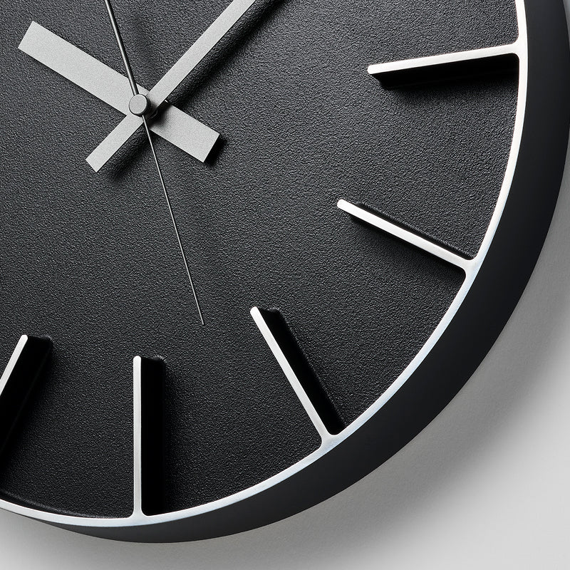 Edge Clock ブラック Φ290mm