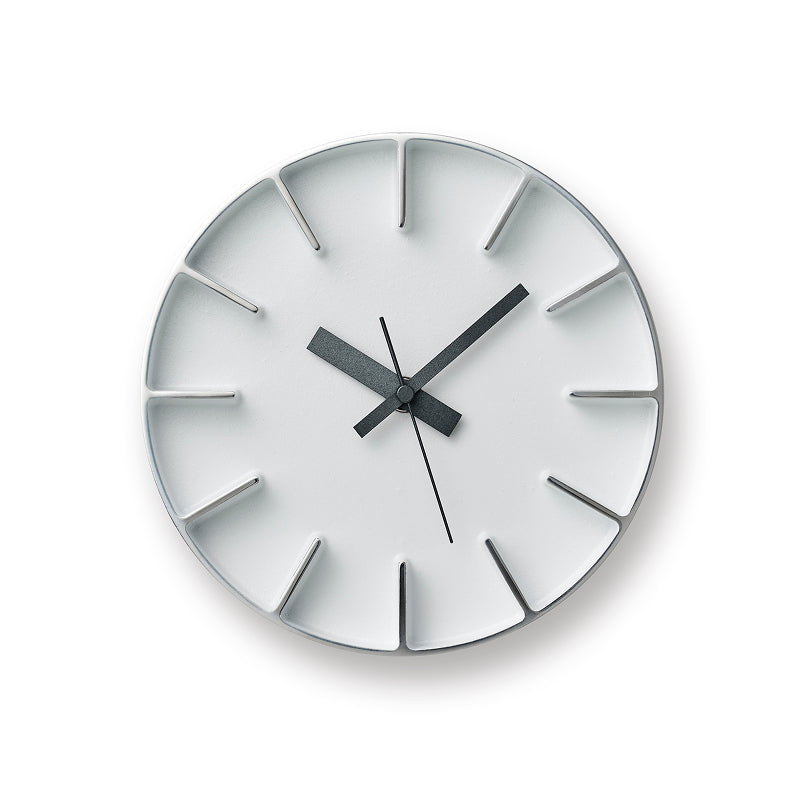 Edge Clock ホワイト Φ290mm