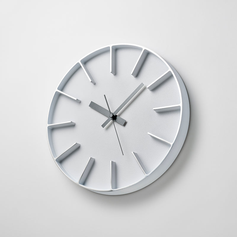 Edge Clock ホワイト Φ290mm