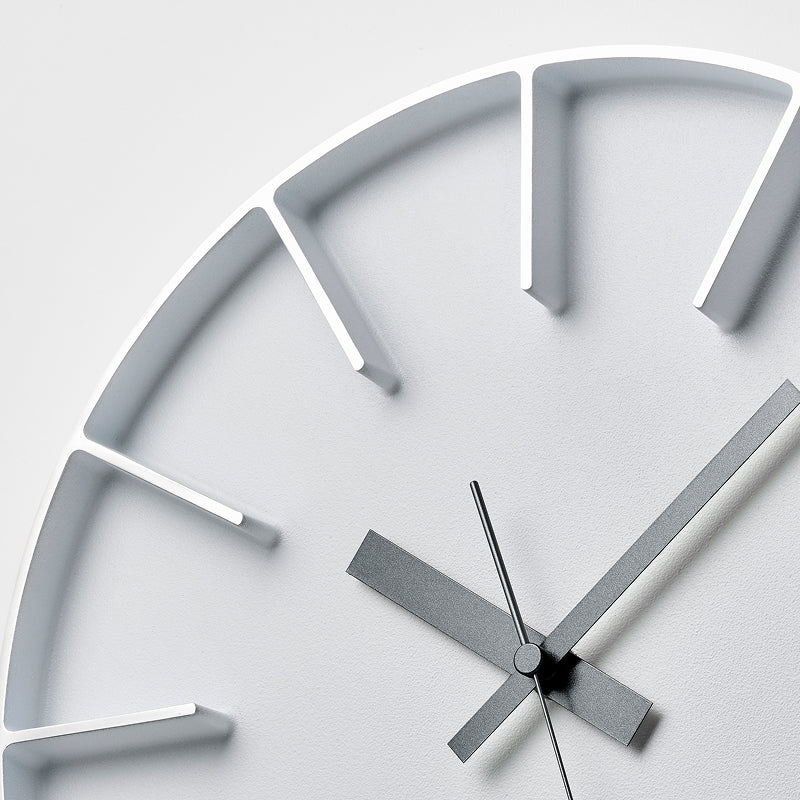 Edge Clock ホワイト Φ290mm
