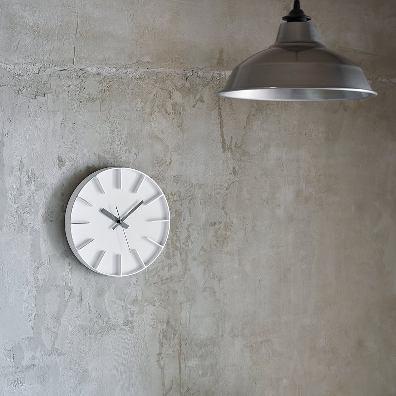 Edge Clock ホワイト Φ290mm