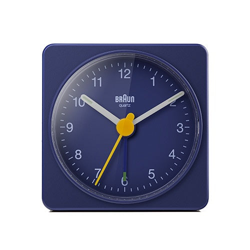 【廃番】BRAUN（ブラウン）置時計 Alarm Table Clock BC02BL 57mm ブルー