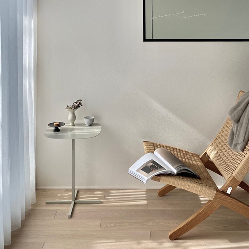 SOLID STEEL TABLE ベージュ H500mm