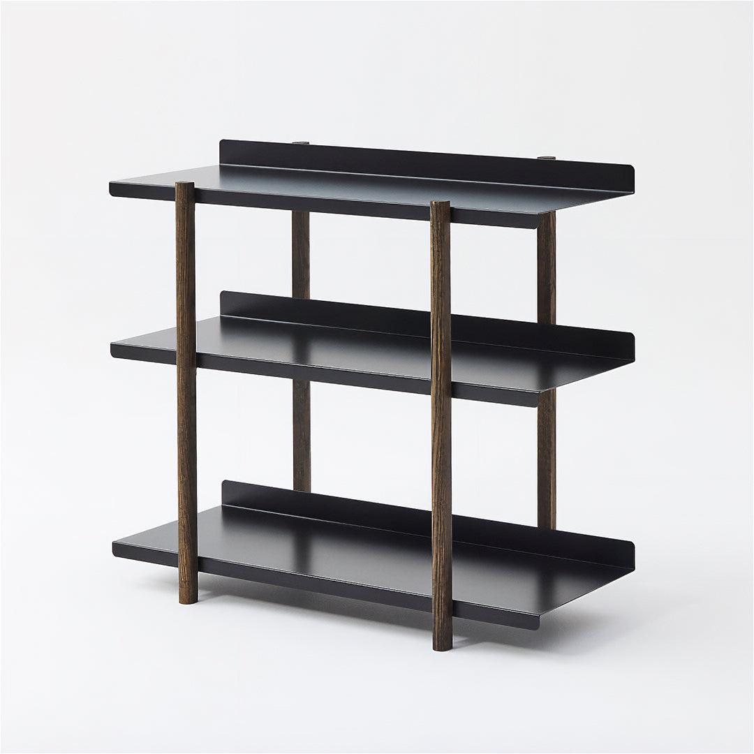MARGE SHELF BLACK 3段 ブラック H724.5mm