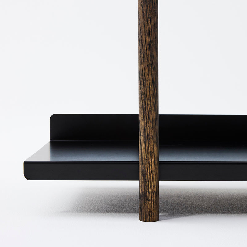 MARGE SHELF BLACK 3段 ブラック H724.5mm